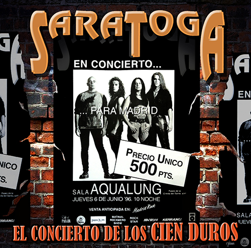 SARATOGAEL CONCIERTO DE LOS CIEN DUROS
